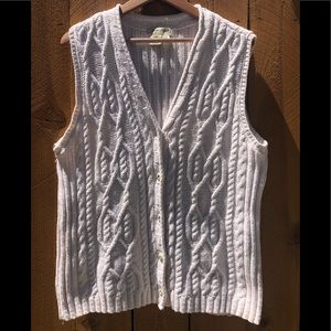 Eddie Bauer Fisherman Sweater Vest